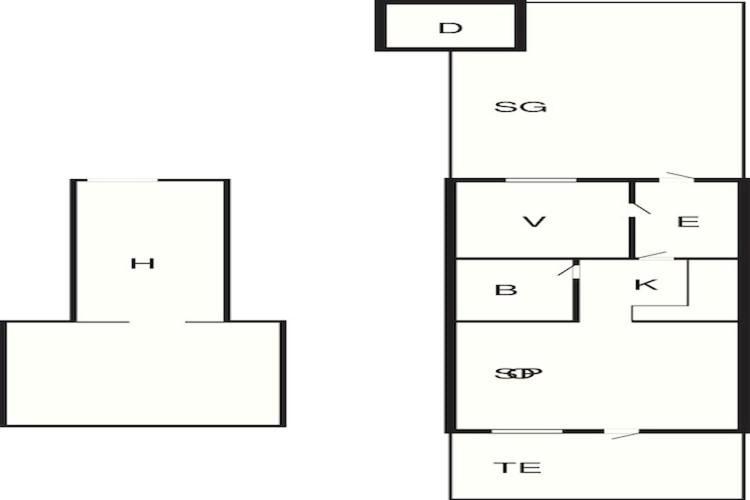 4 Person Holiday Home In Nibe エクステリア 写真